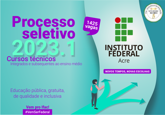 Ifac divulga resultado preliminar para cursos técnicos 2023 1 IFAC