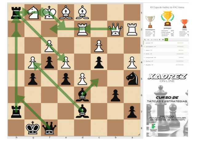 UERR vai ofertar aulas gratuitas de xadrez